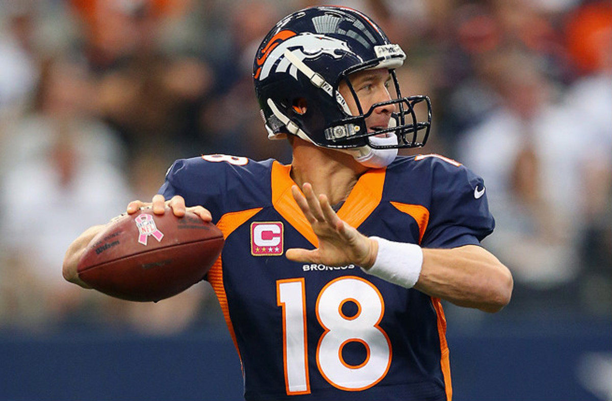 Peyton Manning will return to Lucas Oil Stadium Sunday to face his former team, the Indianapolis Colts.