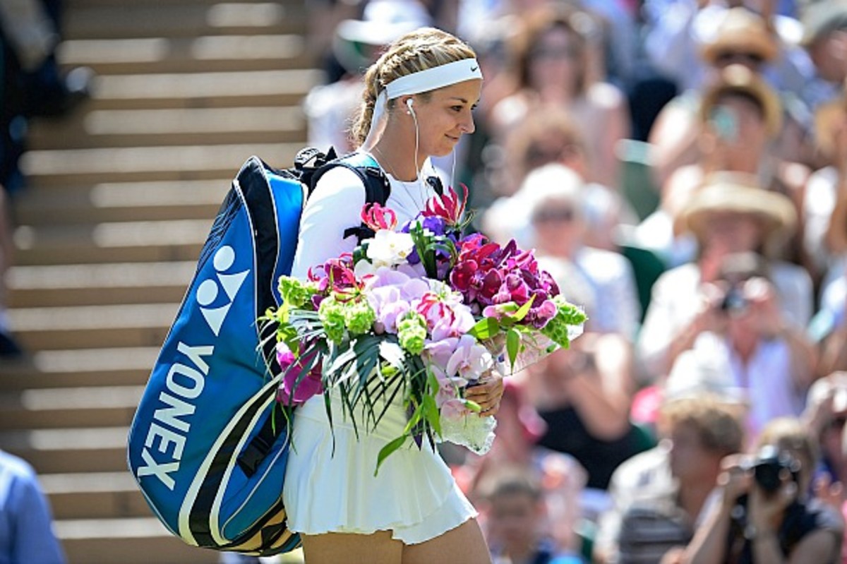 Sabine Lisicki is bidding to become the first German woman to win a Slam since Steffi Graf in 1999. (Dennis Grombkowski/Getty Images)