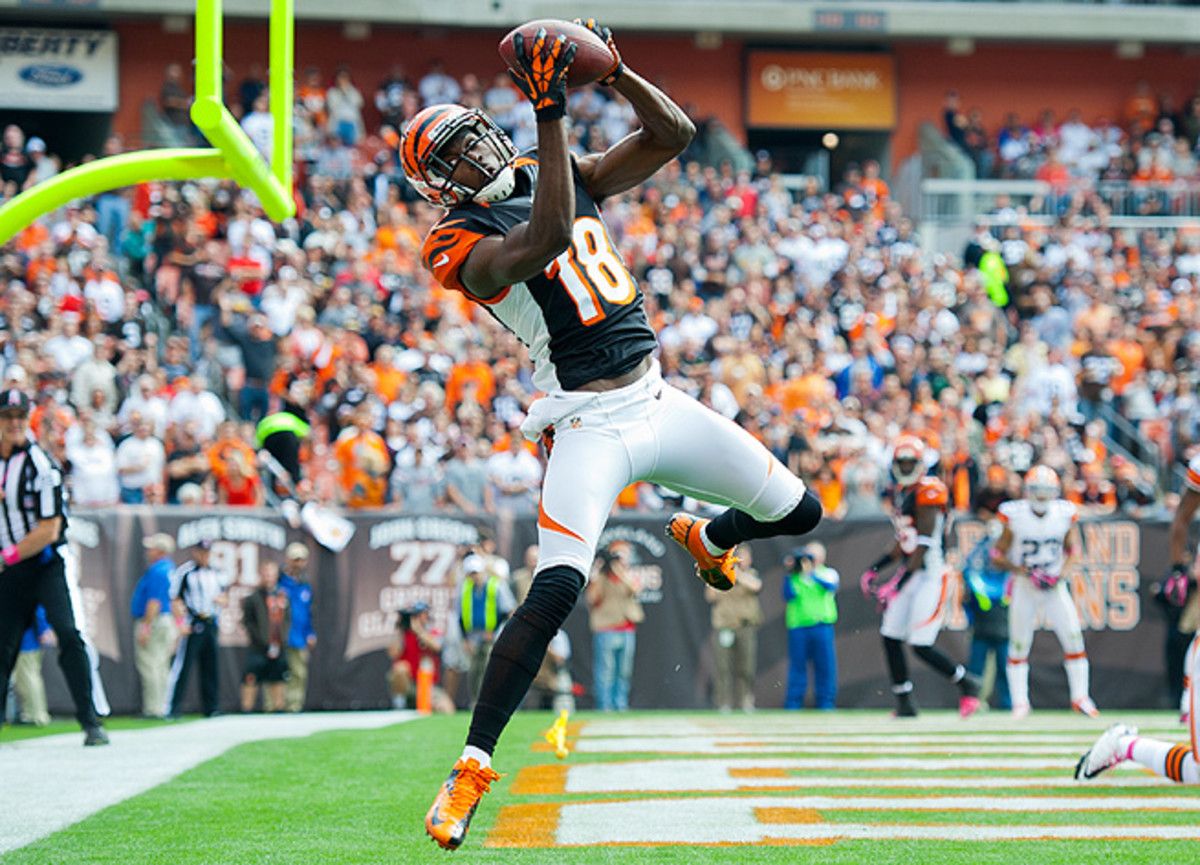 A.J. Green had 97 catches for 1,350 yards in 2012, and should be among the top wide receivers drafted.