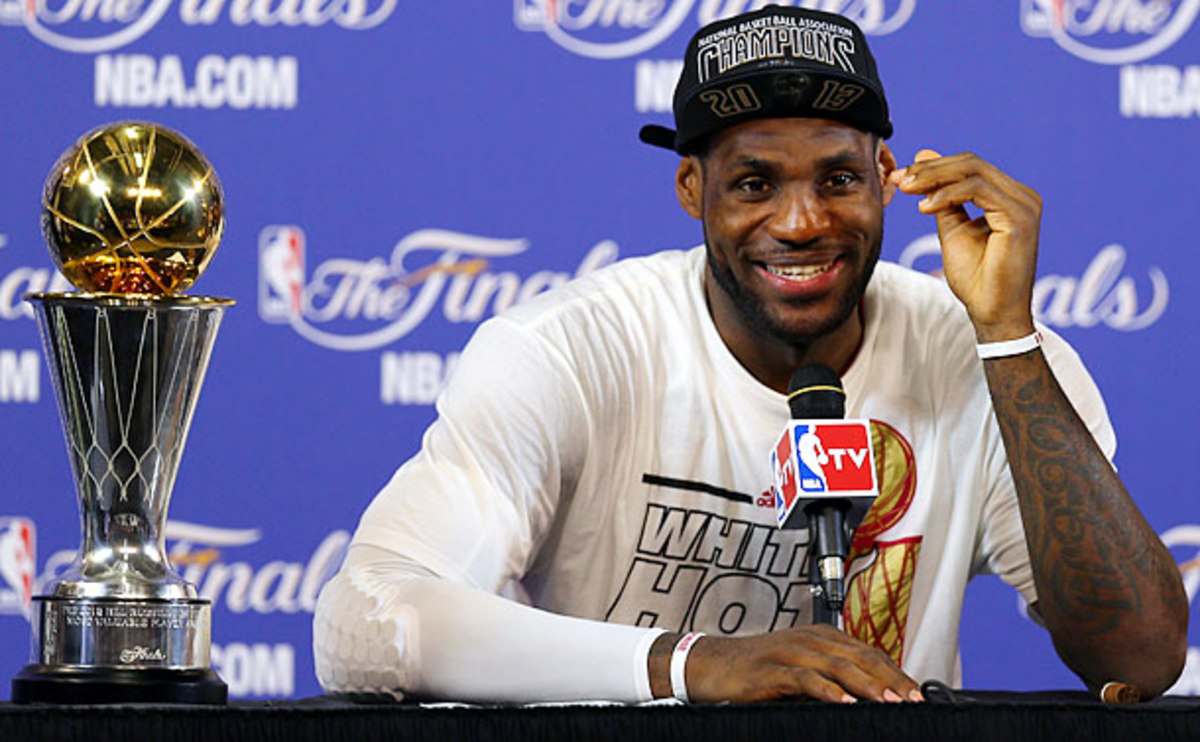 Bleacher Report on X: LeBron James is your 2013 NBA Finals MVP!   / X