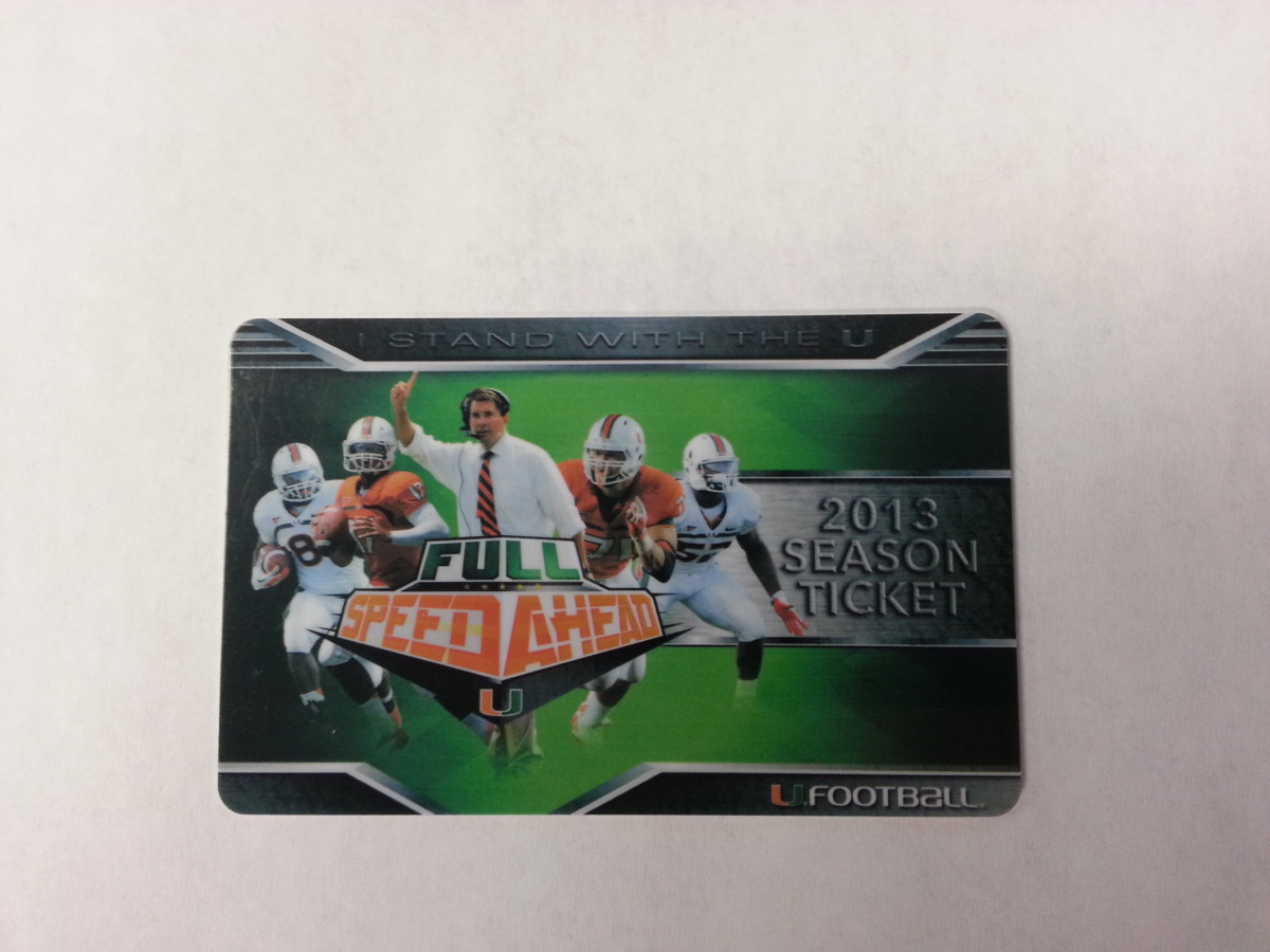 Miami is hoping more people take pictures of their Game Pass than of an empty Sun Life stadium in 2013.