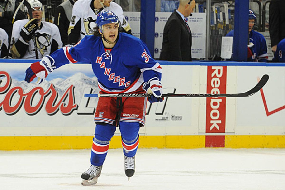 Recent NHL returnee Mats Zuccarello may be small, but he could come up big for the Rangers.