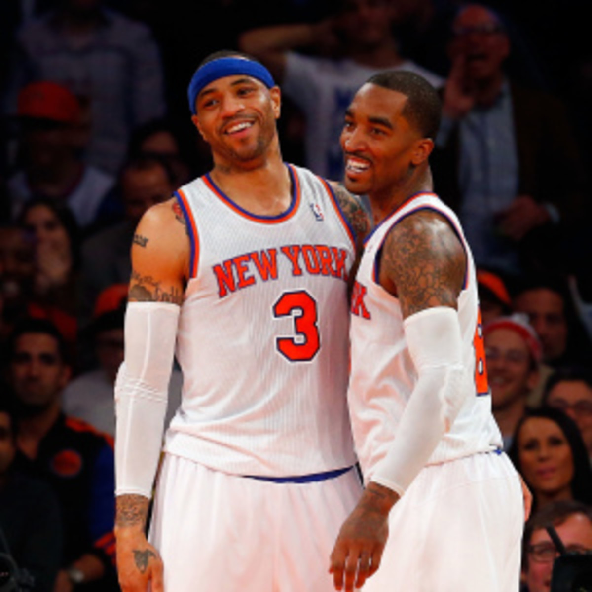 J.R. Smith and Kenyon Martin will play in Game 4. (Jim McIsaac/Getty Images)