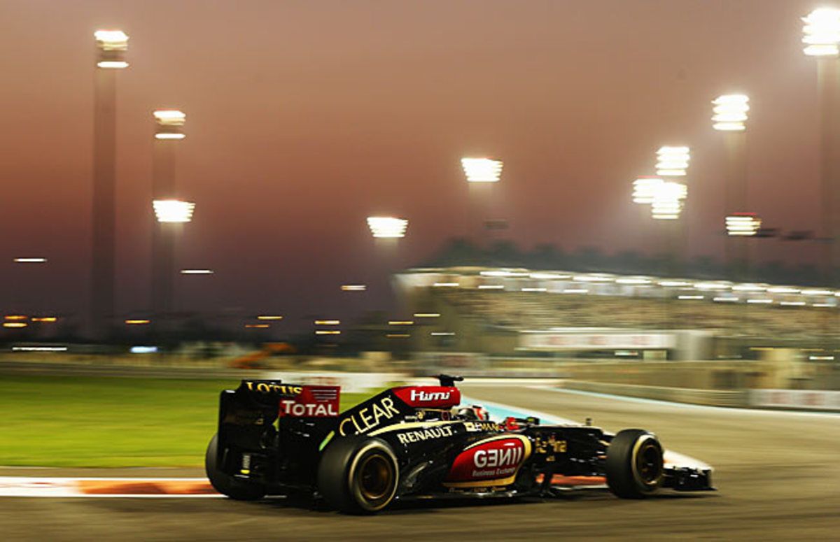 Kimi Raikkonen, who hasn't been paid by Lotus this year, is joining Ferrari next season.