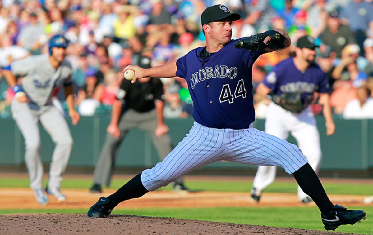 Colorado's Roy Oswalt has struggled, but remains a good source of desperation strikeouts on Sunday.
