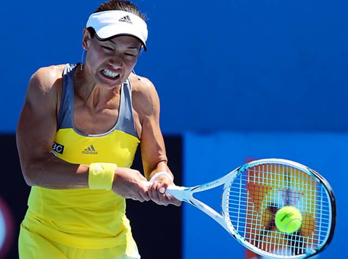 Kimiko Date-Krumm will face Shahar Peer in the second round of the Australian Open.