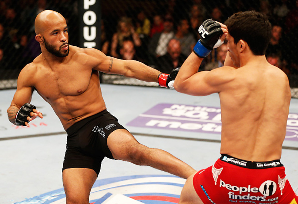 Demetrious Johnson made quick work of Joseph Benavidez on Saturday night in Sacramento.