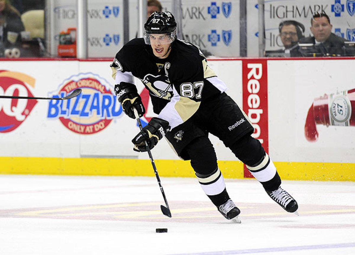 Before his injury, Sidney Crosby was considered the front-runner for the Hart Trophy.