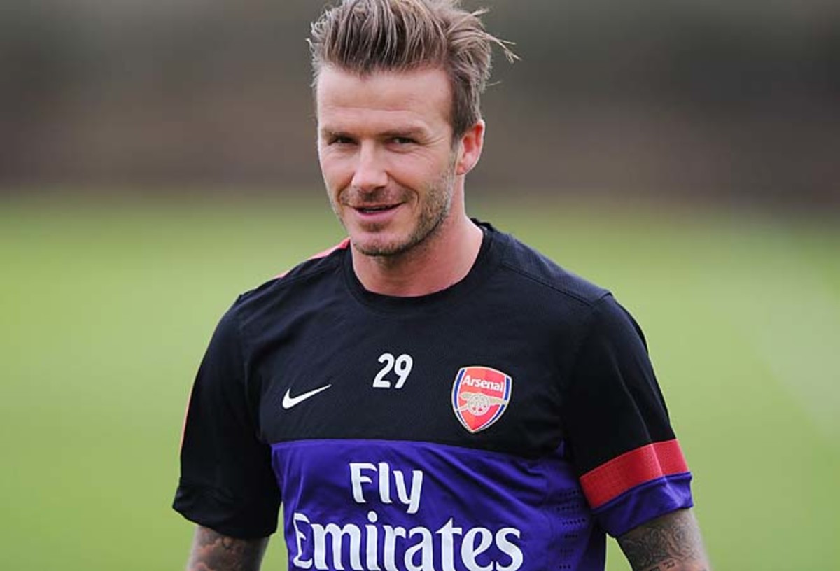David Beckham training with Arsenal 'purely for fitness' - S