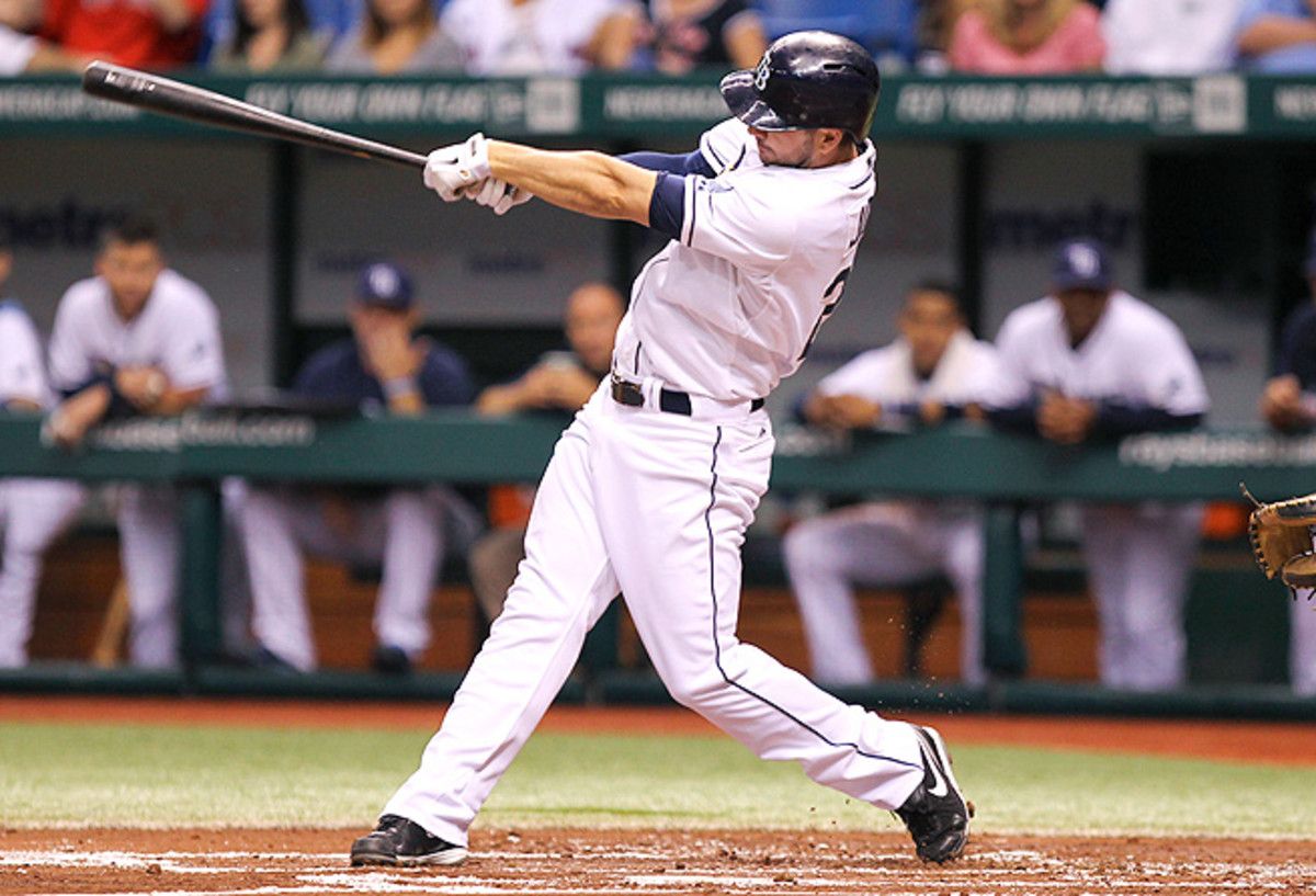 Matt Joyce, who's been hot since April, could push 30 homers if he can sustain his HR/FB rate.