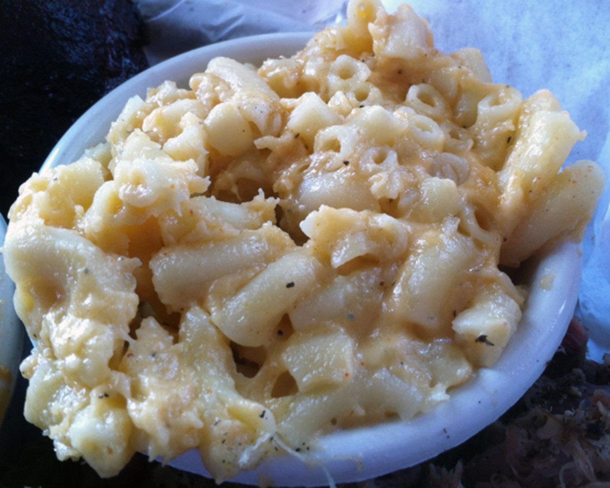 The mac and cheese. (Andy Staples)