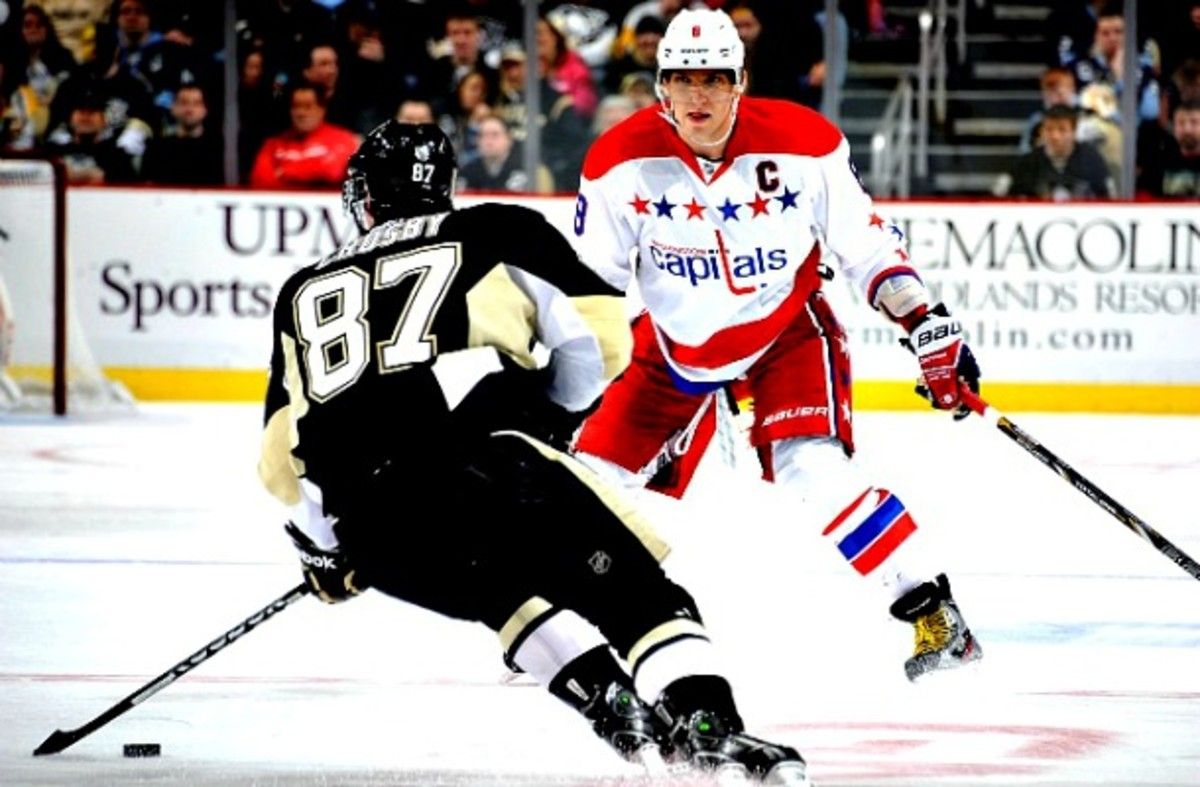 Sidney Crosby and Alex Ovechkin