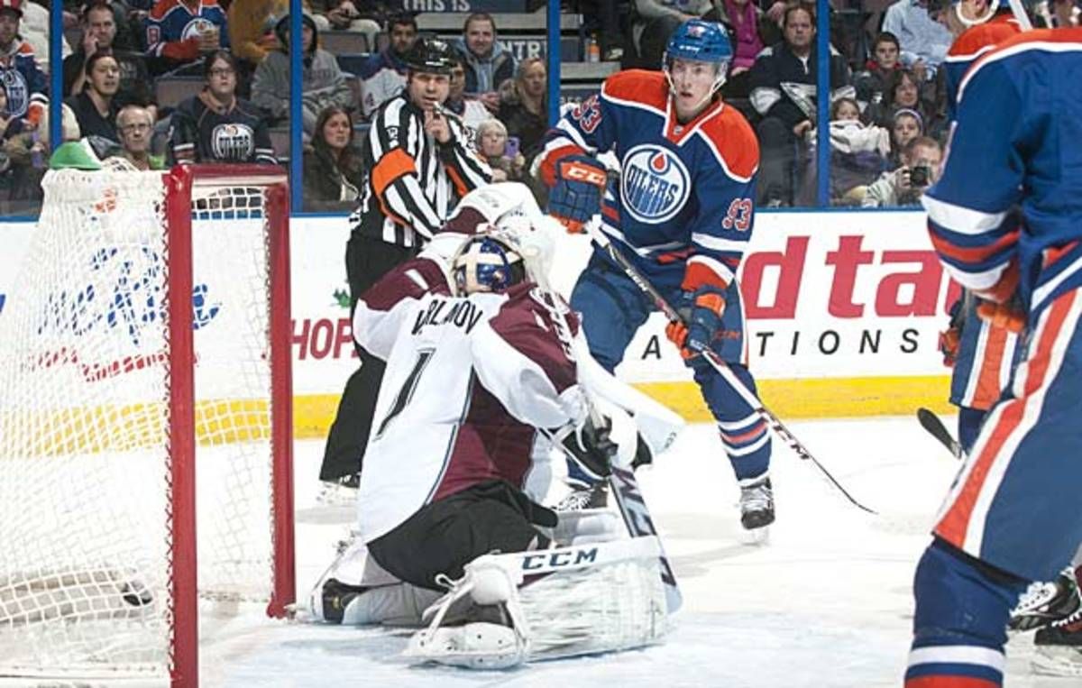 Semyon Varlamov was strafed for eight goals by the Edmonton Oilers.