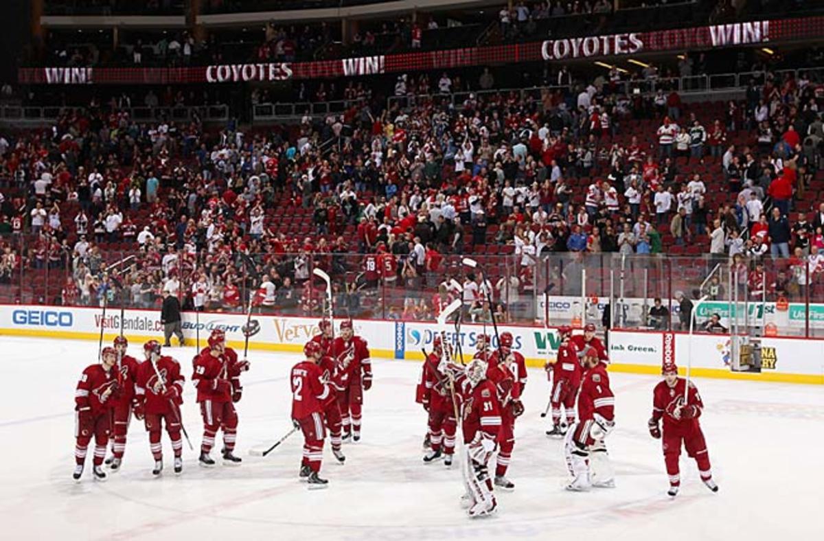 Now that it will be staying for a while, the team is expected to be rebranded as the Arizona Coyotes.