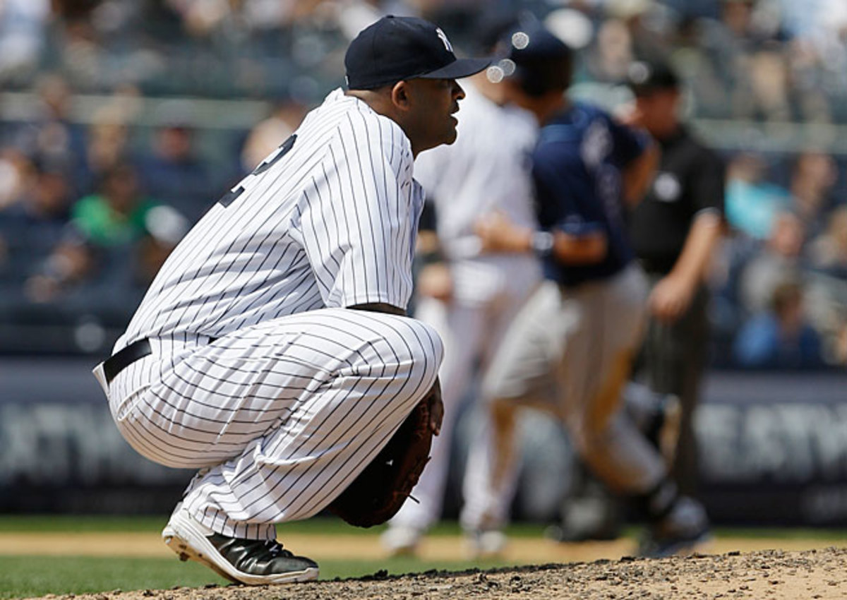 CC Sabathia had an off-year and was shut down this week with a hamstring injury.