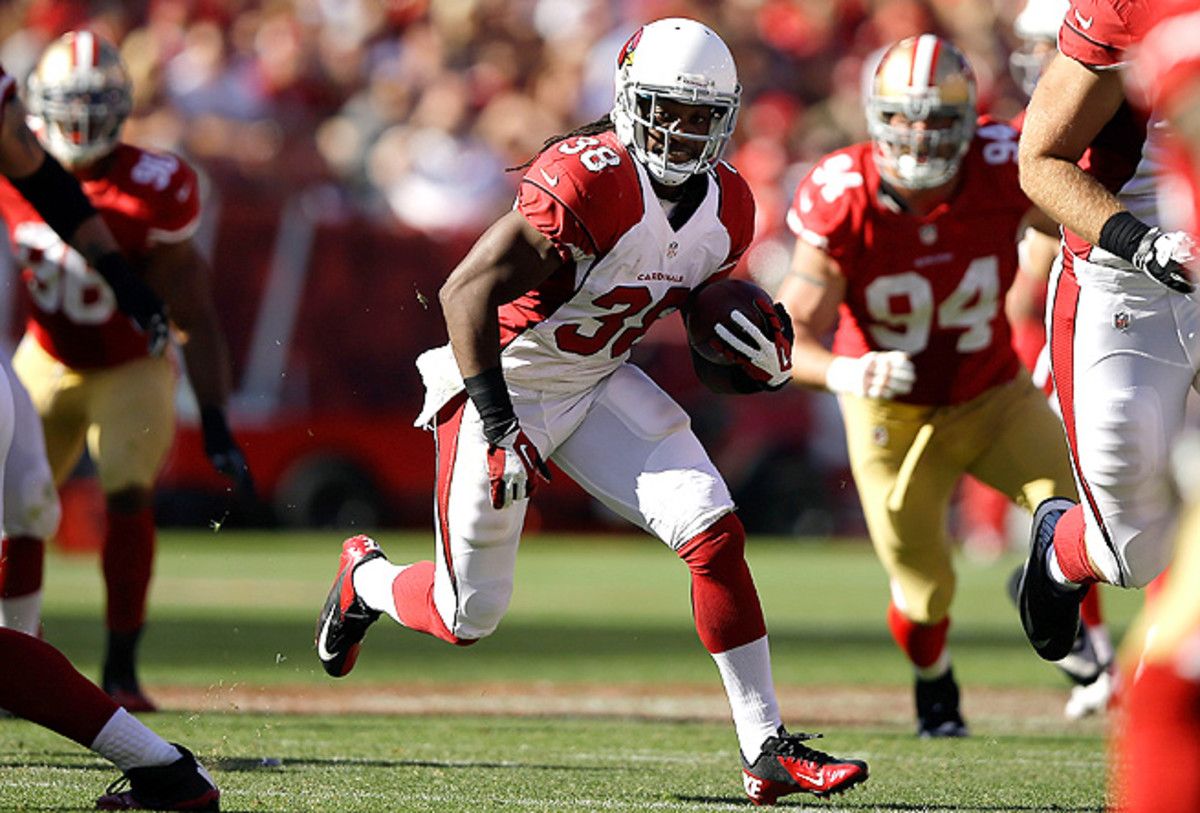 Andre Ellington finally got his break this season when Rashard Mendenhall sat out against the Falcons.