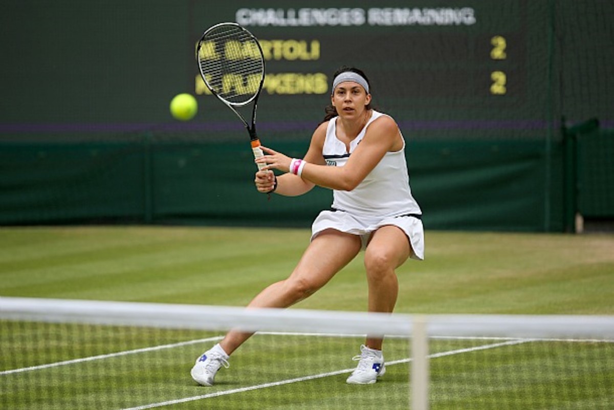 Marion Bartoli has not lost a set this tournament. (Clive Brunskill/Getty Images)