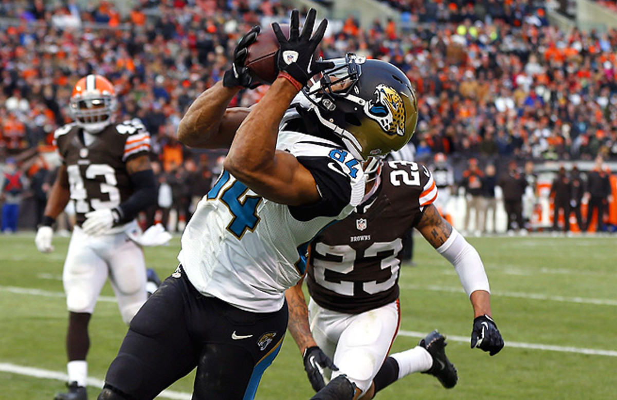 Cecil Shorts beat Joe Haden for a TD with just 40 seconds left, clinching the Jaguars' win vs. the Browns.