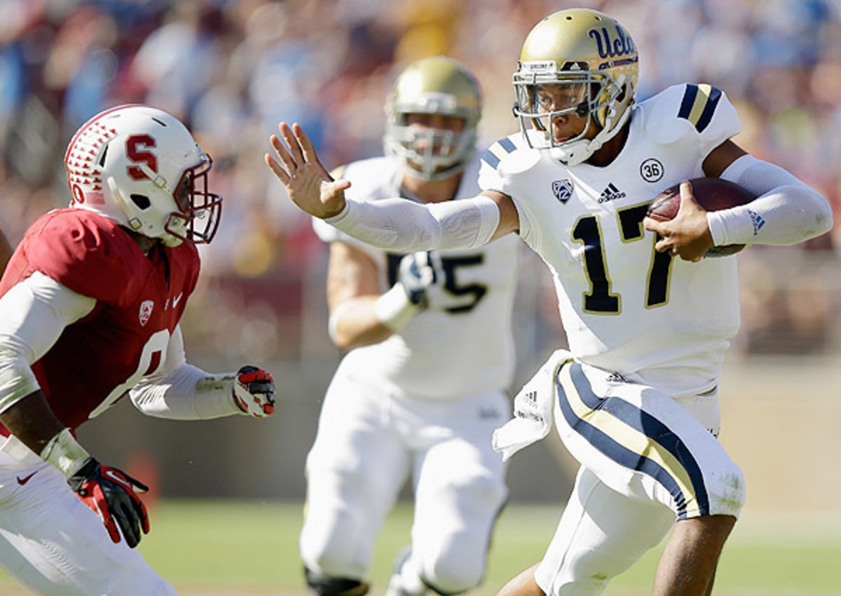 UCLA's Brett Hundley could end up as a top-10 pick should he declare early for the draft. 
