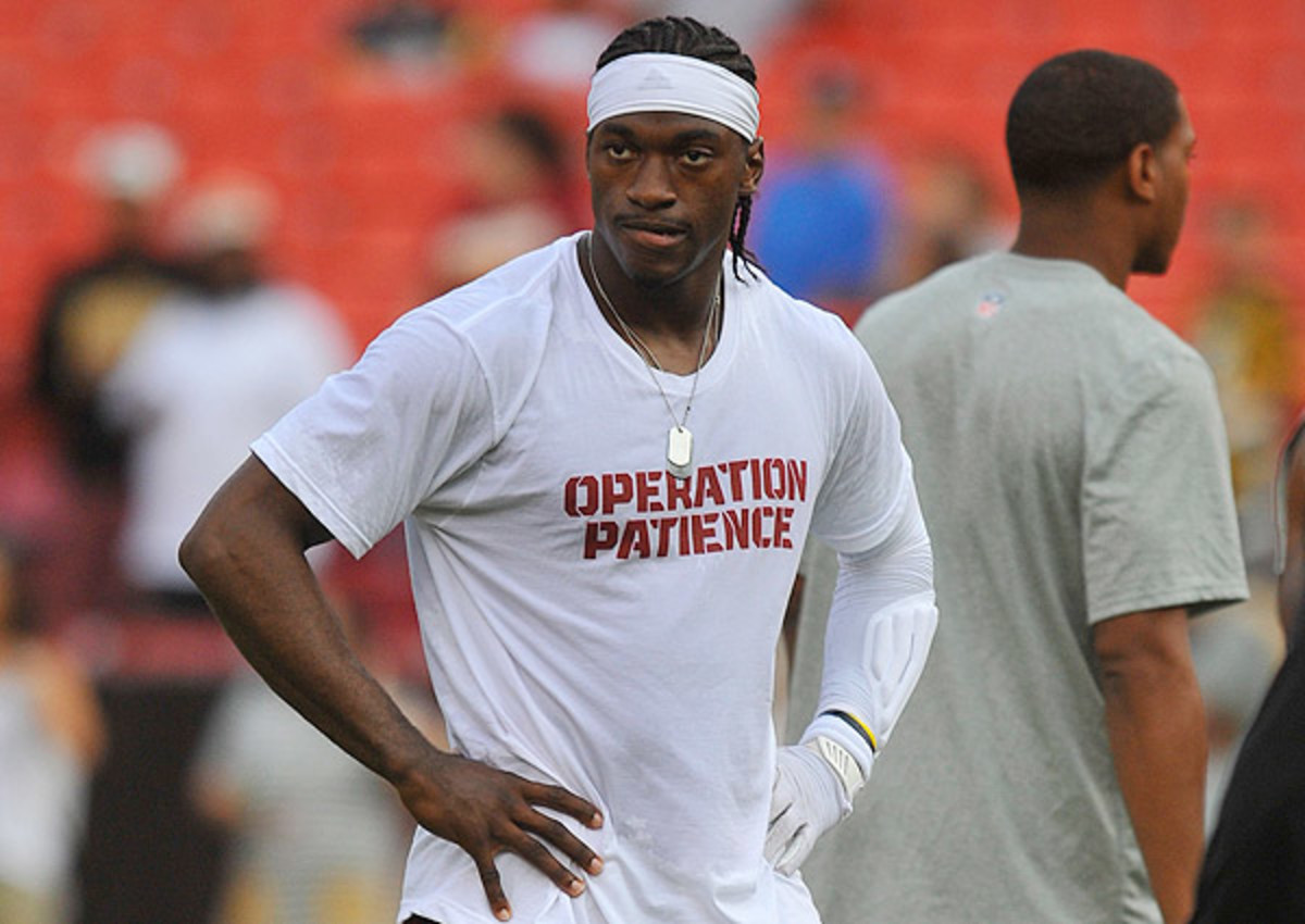 This fine represents Robert Griffin III's second clothing-related penalty. 