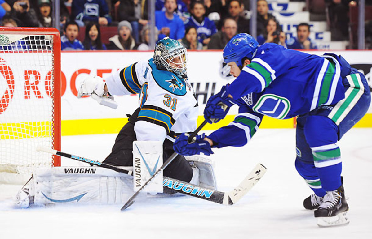 San Jose Sharks' Antti Niemi
