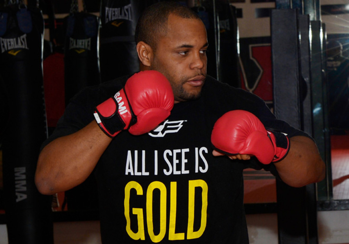 Daniel Cormier steps into the octagon for the first time on Saturday, a big moment for the heavyweight.