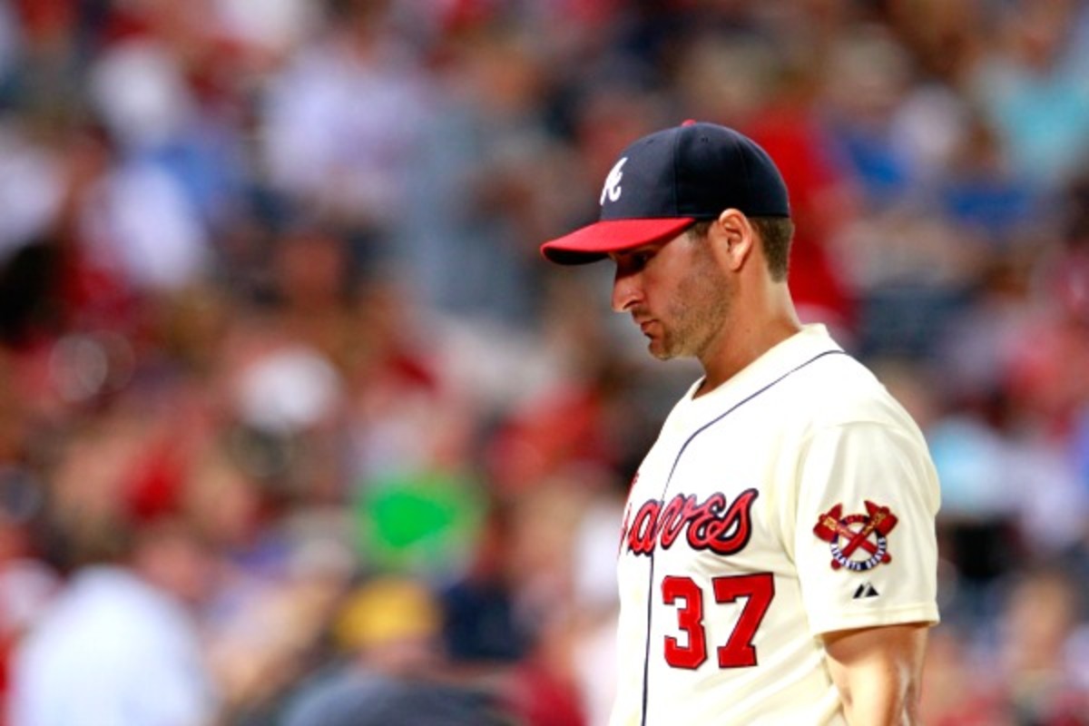 The Braves have placed Brandon Beachy on the disabled list. (Kevin C. Cox/Getty Images)