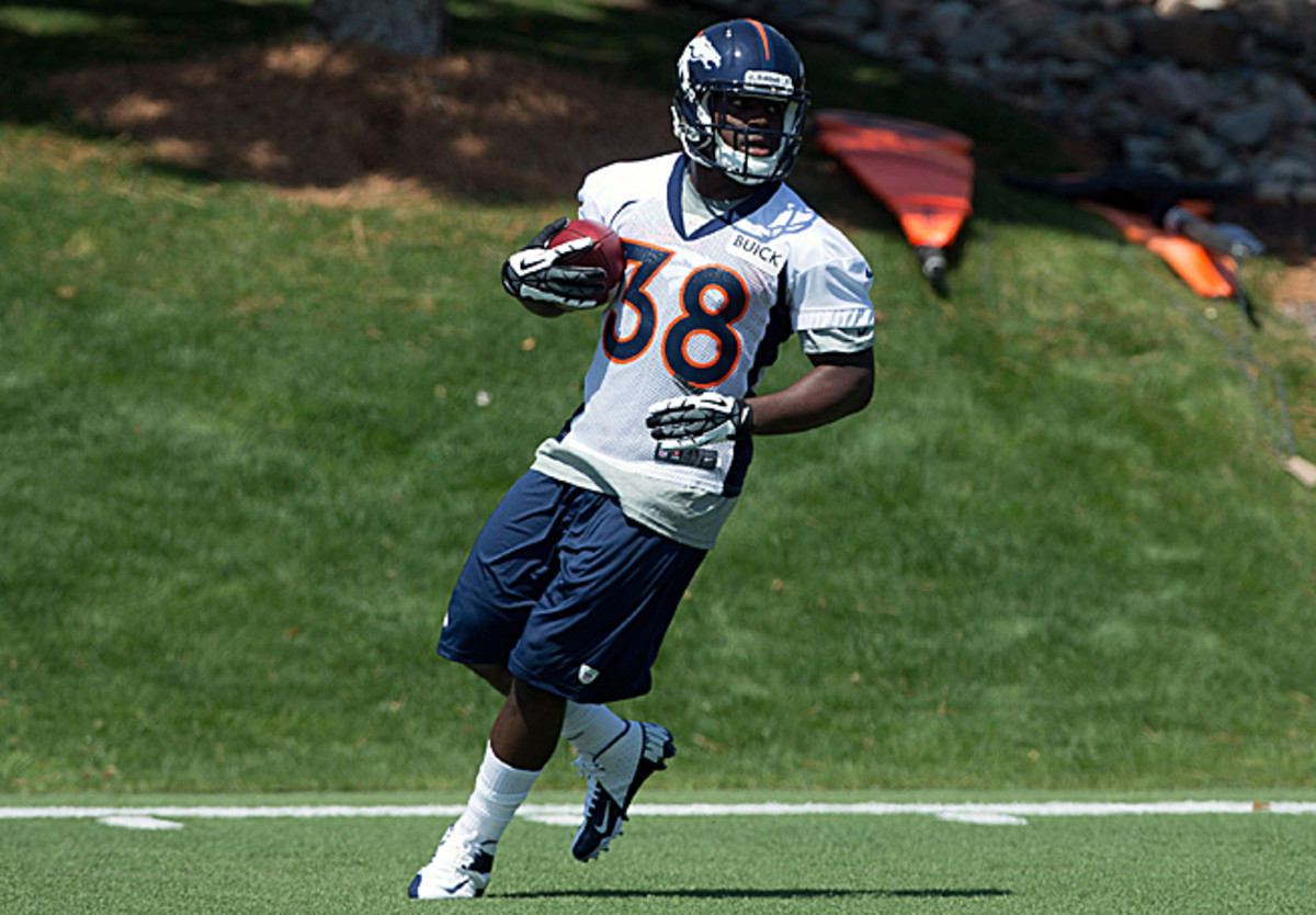 Montee Ball has the potential to separate himself from Denver's other backs with his running style.