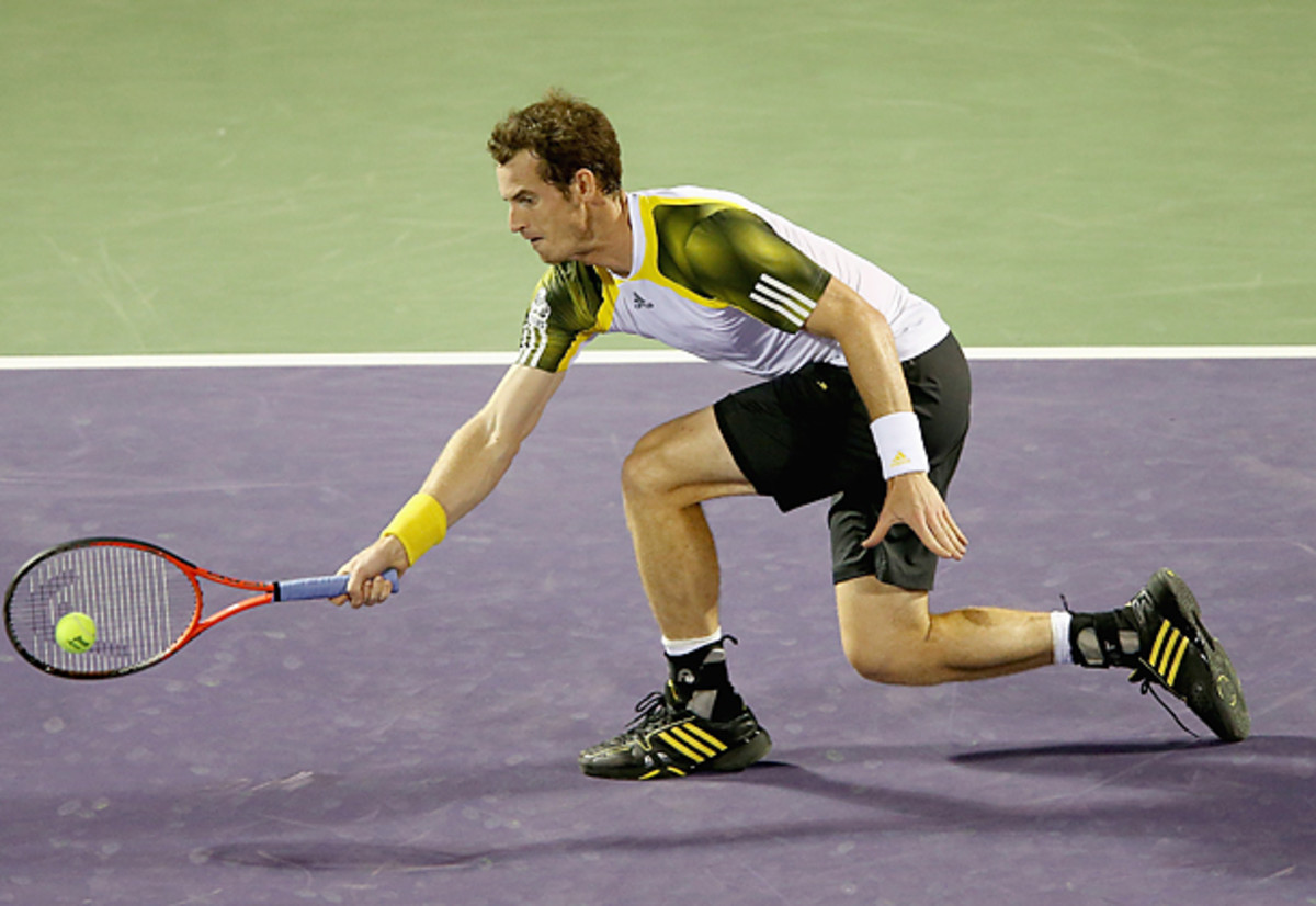 Andy Murray holds a 4-0 record against David Ferrer on hardcourt surfaces, a mark that bodes well for Murray's chances in the Sony Open final. (Clive Brunskill/Getty Images)
