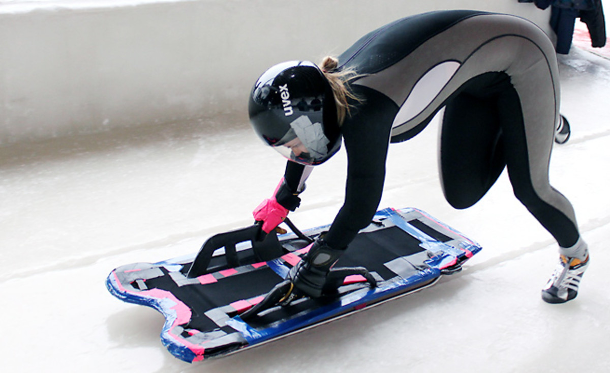 The daughter of a Venezuelan mother, Liz Swaney hopes her heritage can help get her to the Olympics.