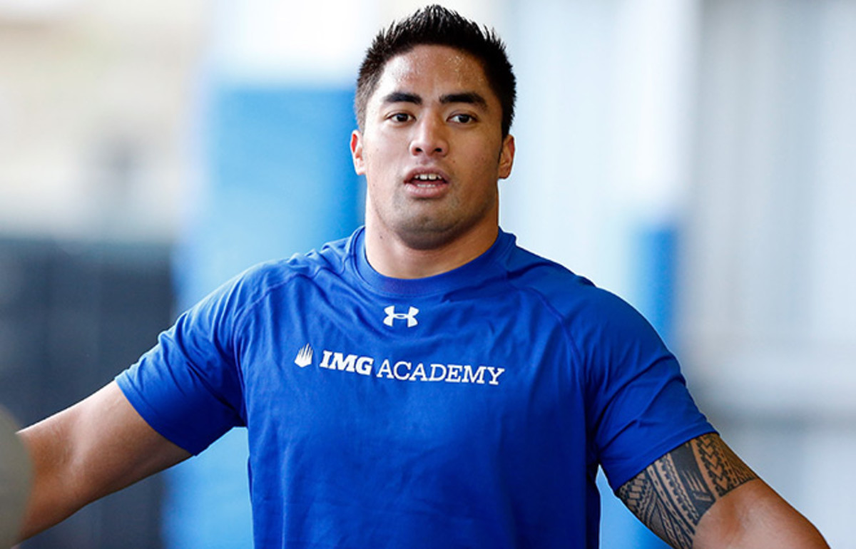 Manti Te'o has been training in Florida preparing for this week's NFL combine.