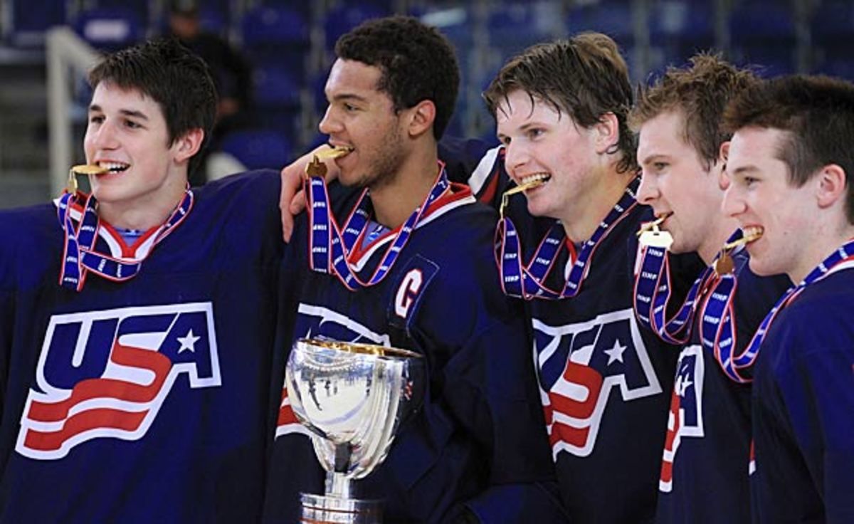 Seth Jones was invited to Team USA's 2014 Sochi Olympics hockey orientation camp.