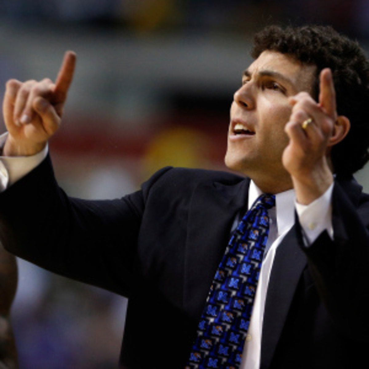 Josh Pastner will remain in Memphis. (Gregory Shamus/Getty Images)
