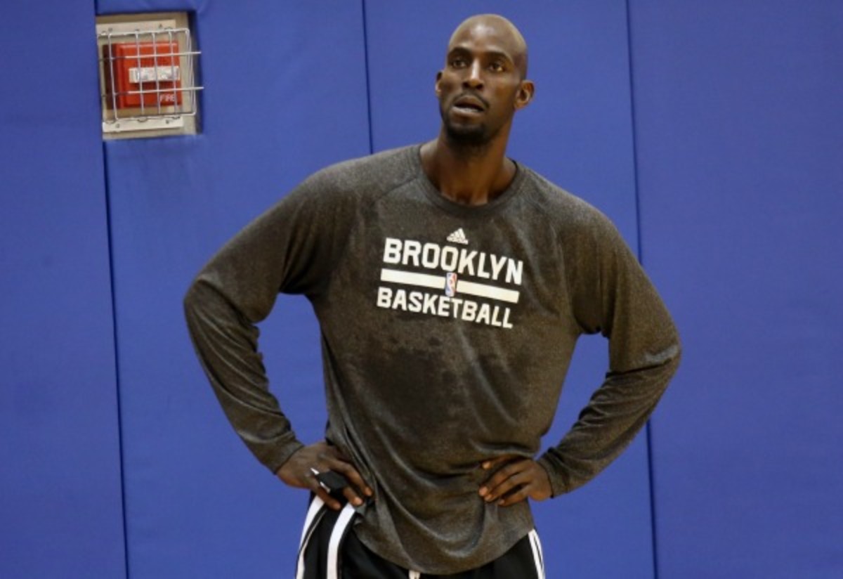 Kevin Garnett wanted the Nets to keep Reggie Evans. (Nathaniel S. Butler/NBAE via Getty Images)