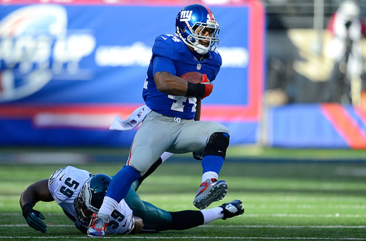 With Indianapolis, Ahmad Bradshaw will likely be listed on the depth chart behind Vick Ballard.