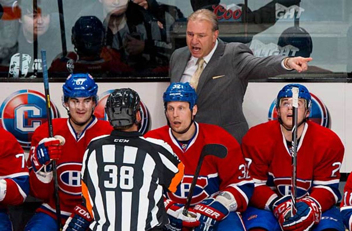 Michel Therrien and the Monreal Canadiens