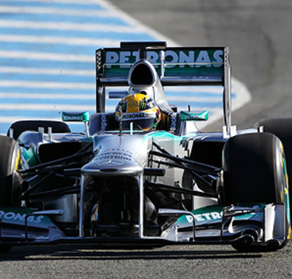 Lewis Hamilton has yet to complete a competitive lap in testing due to mechanical issues.