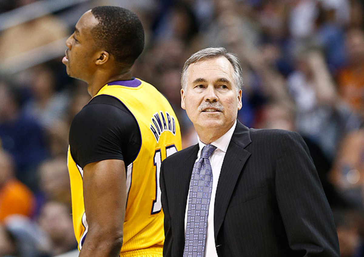 Dwight Howard and Mike D'Antoni failed to see eye-to-eye in Los Angeles. 