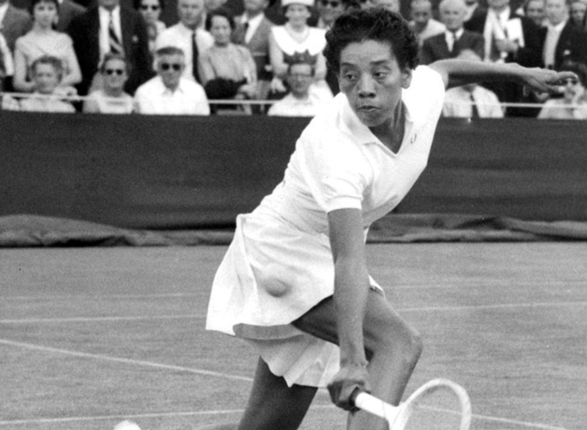 Althea Gibson was the first African-American tennis player to win a Grand Slam tournament.