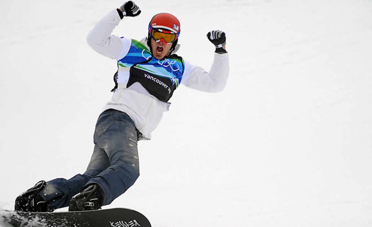 Seth Wescott narrowly claimed his second snowboard cross gold medal at the 2010 Vancouver Games.