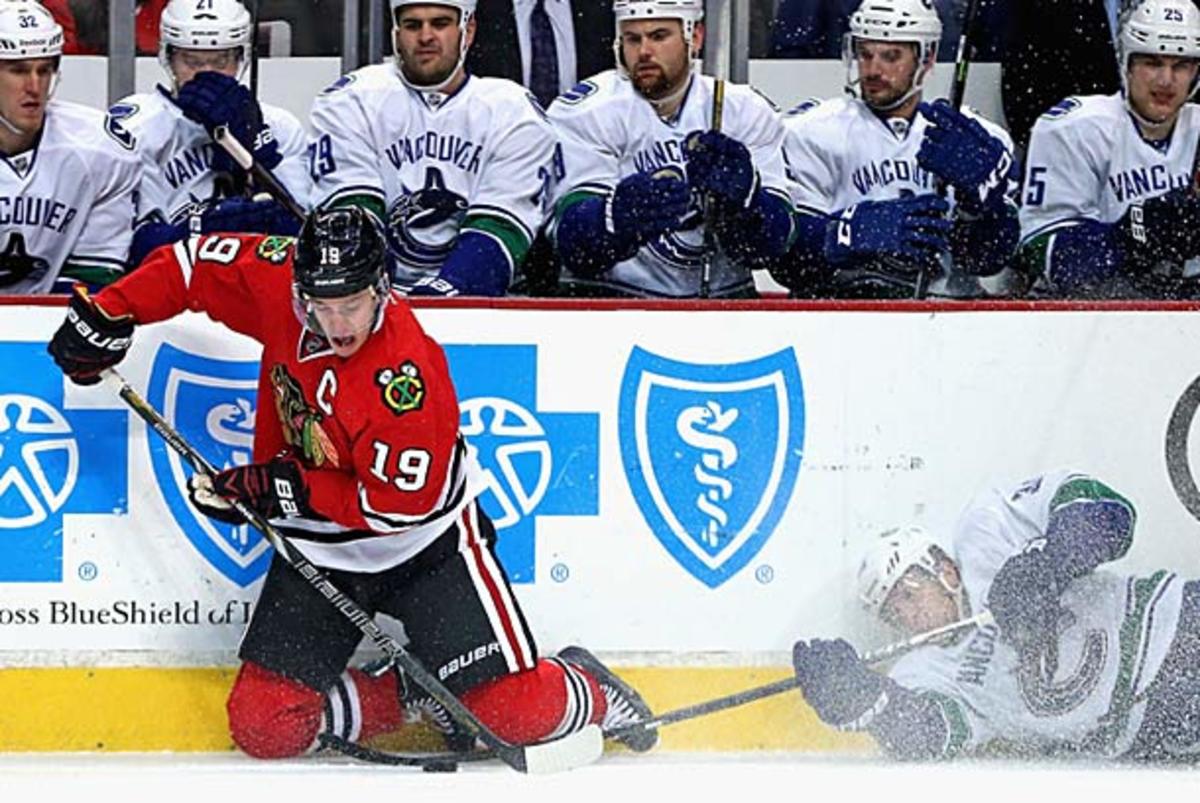 Jonathan Toews of the Chicago Blackhawks