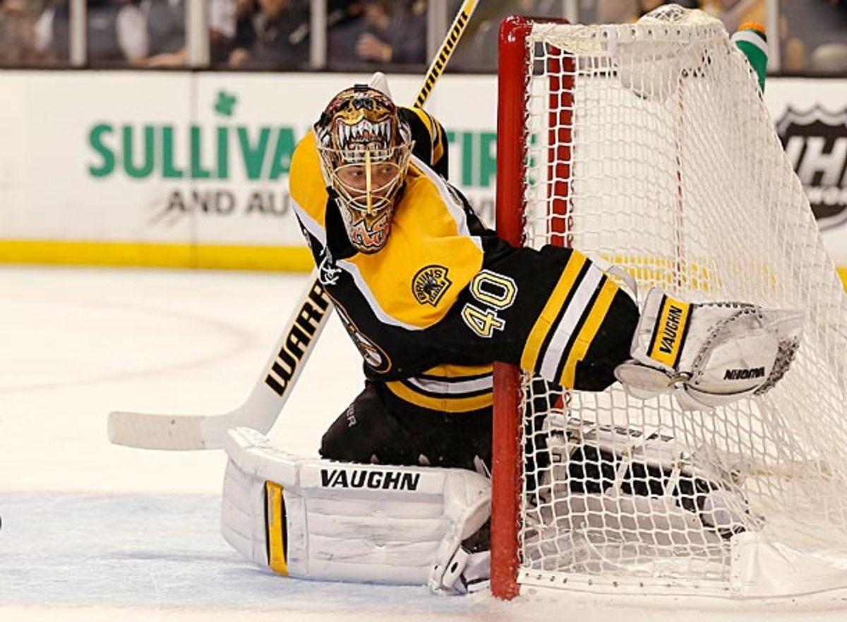 Tuukka Rask of the Boston Bruins