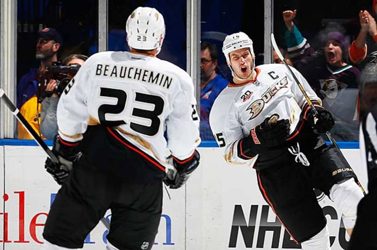 Ryan Getzlaf of the Anaheim Ducks