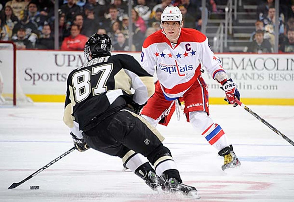 Sidney Crosby and Alex Ovechkin