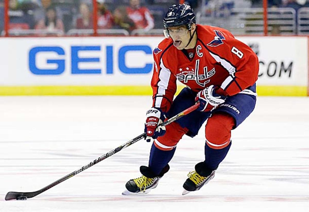 Alex Ovechkin of the Washington Capitals