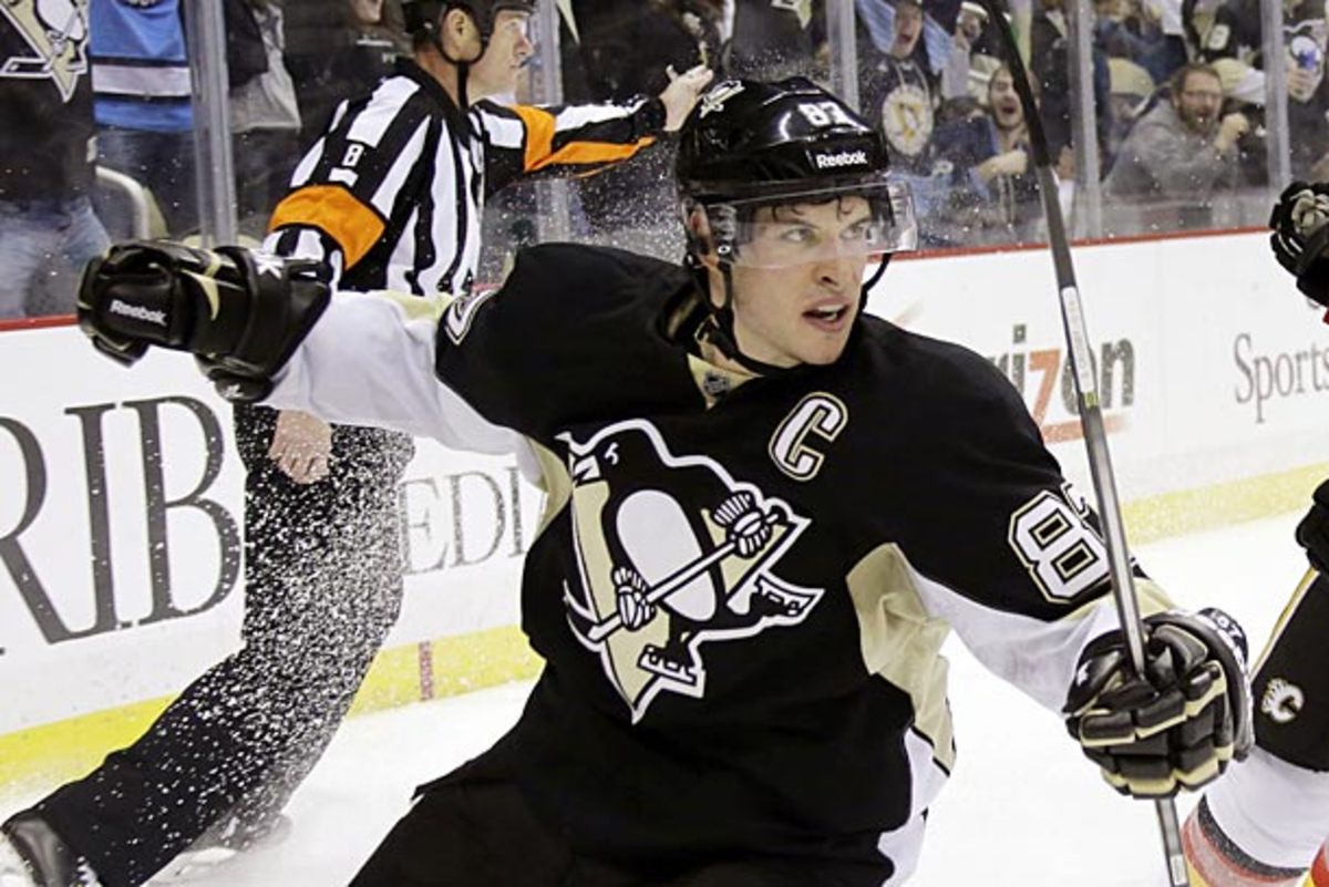 Sidney Crosby of the Pittsburgh Penguins