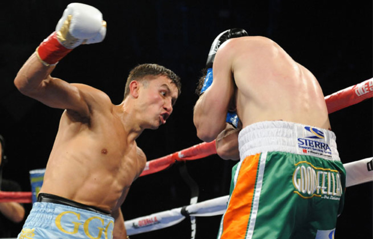 At 27, Gennady Golovkin (left) is one of the best, if not the best 160-pounders in the sport.