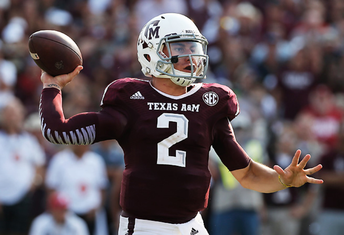 Whether or not he enters the NFL draft, Johnny Manziel will be scrutinized by the media in 2014.