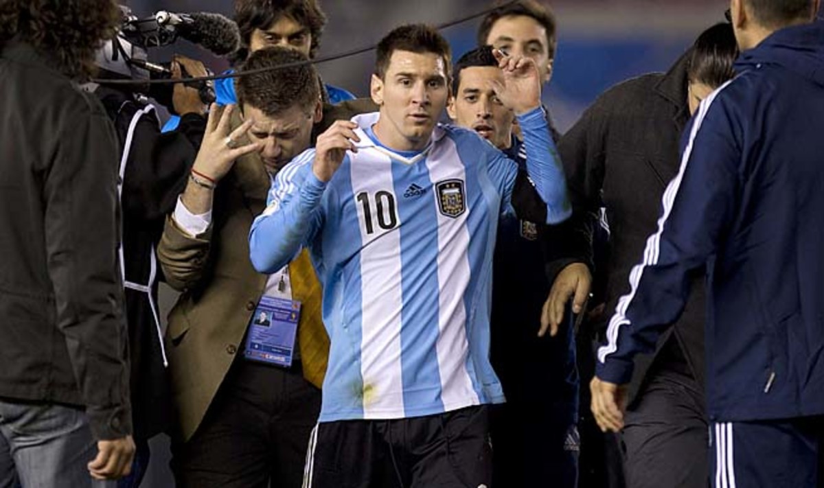 Lionel Messi and Argentina lead CONMEBOL World Cup qualifying.