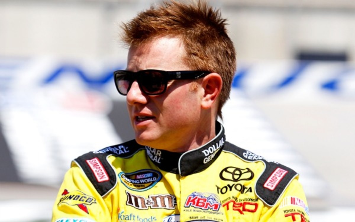 NASCAR's Jason Leffler was airlifted to a hospital after an accident at a track on Wednesday. (Sean Gardner/Getty Images)